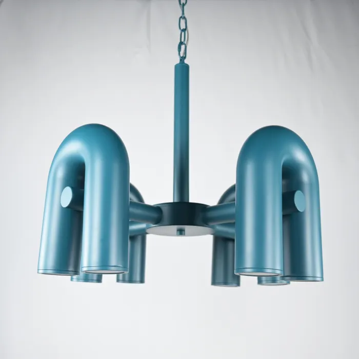 Подвесная люстра FANNY 8 Green от ImperiumLoft