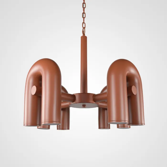 Подвесная люстра FANNY 8 Orange от ImperiumLoft