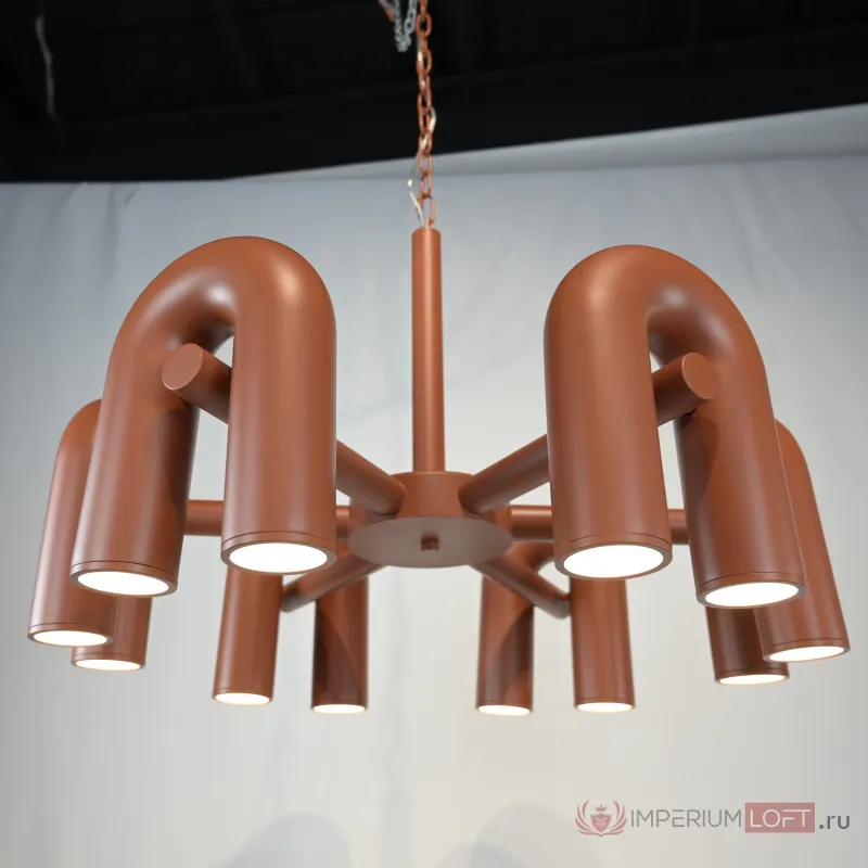 Подвесная люстра FANNY 12 Orange от ImperiumLoft