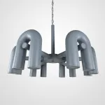 Подвесная люстра FANNY 12 Grey от ImperiumLoft