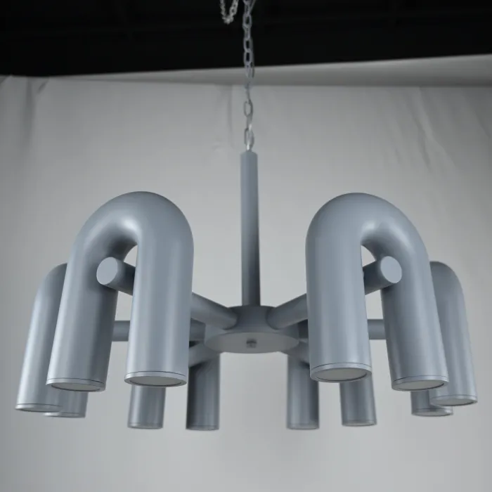 Подвесная люстра FANNY 12 Grey от ImperiumLoft