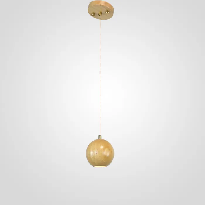 Подвесной светильник Lofter Wooden Sphere от ImperiumLoft