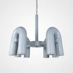 Подвесная люстра FANNY 8 Grey от ImperiumLoft