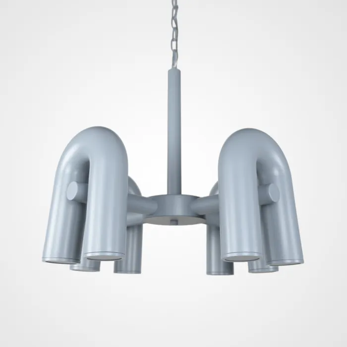 Подвесная люстра FANNY 8 Grey от ImperiumLoft