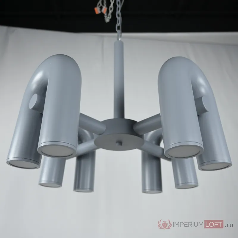 Подвесная люстра FANNY 8 Grey от ImperiumLoft