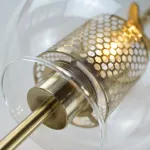 Настенный светильник CATCH WALL ball L55 brass от ImperiumLoft