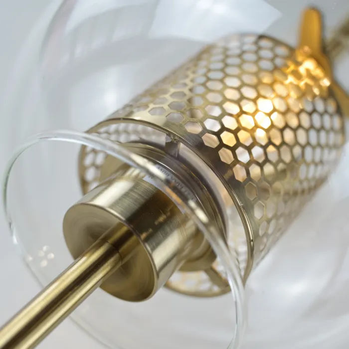 Настенный светильник CATCH WALL ball L55 brass от ImperiumLoft