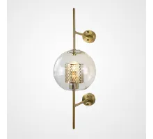 Настенный светильник CATCH WALL ball L55 brass