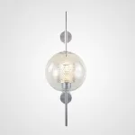 Настенный светильник CATCH WALL ball L55 steel от ImperiumLoft