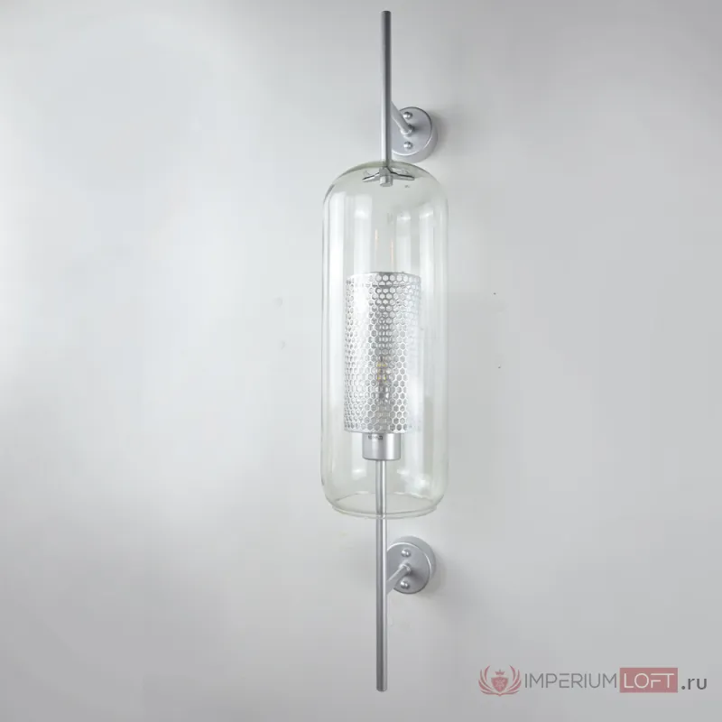 Настенный светильник CATCH WALL cylinder L78 stell от ImperiumLoft