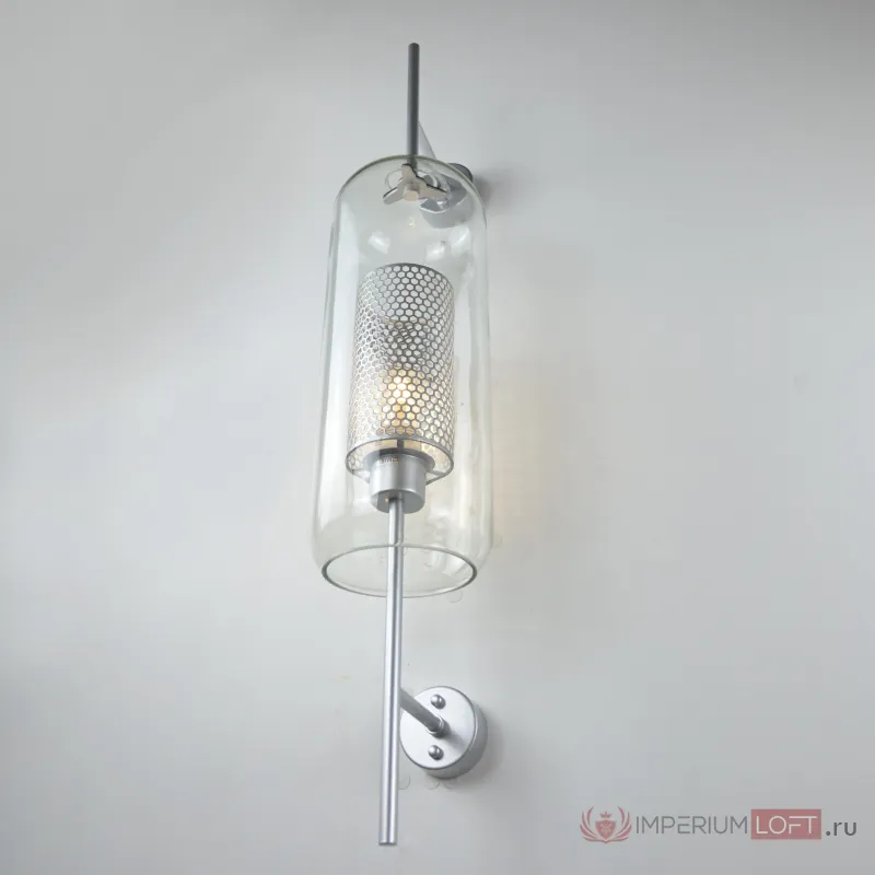Настенный светильник CATCH WALL cylinder L78 stell от ImperiumLoft