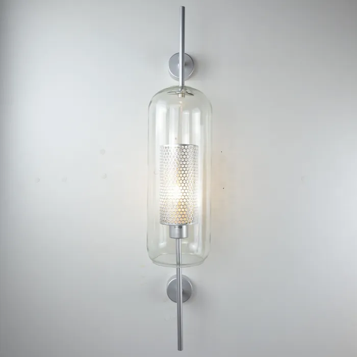Настенный светильник CATCH WALL cylinder L78 stell от ImperiumLoft