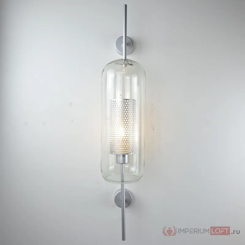 Настенный светильник CATCH WALL cylinder L78 stell от ImperiumLoft
