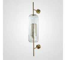 Настенный светильник CATCH WALL cylinder L78 brass