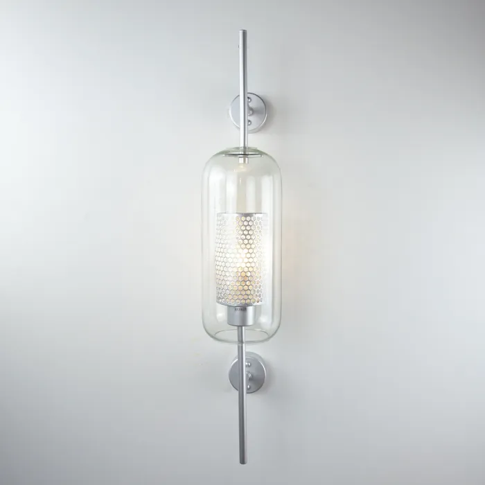 Настенный светильник CATCH WALL cylinder L67 stell от ImperiumLoft