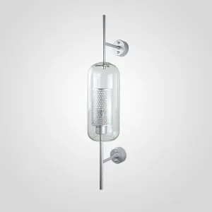 Настенный светильник CATCH WALL cylinder L67 stell