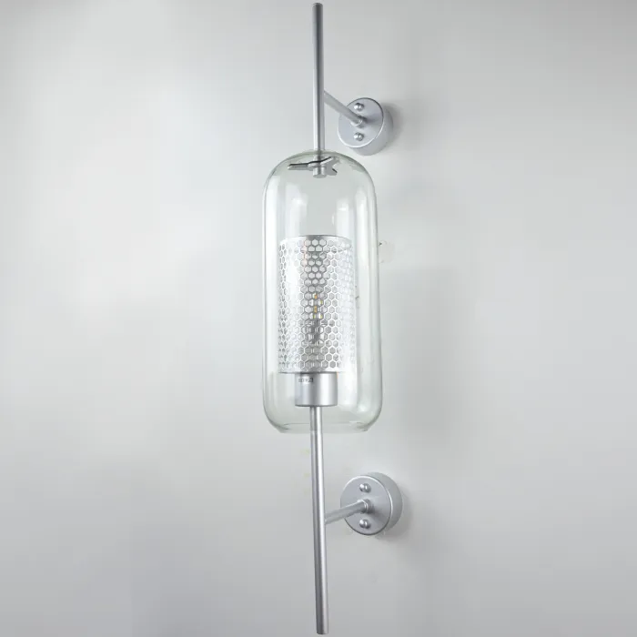 Настенный светильник CATCH WALL cylinder L67 stell от ImperiumLoft
