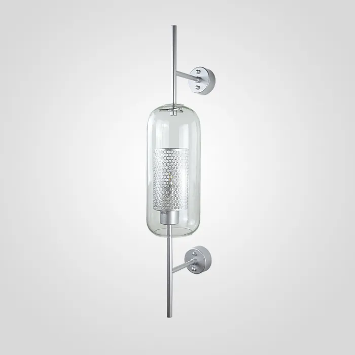 Настенный светильник CATCH WALL cylinder L67 stell от ImperiumLoft