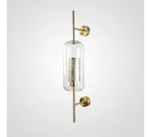 Настенный светильник CATCH WALL cylinder L67 brass