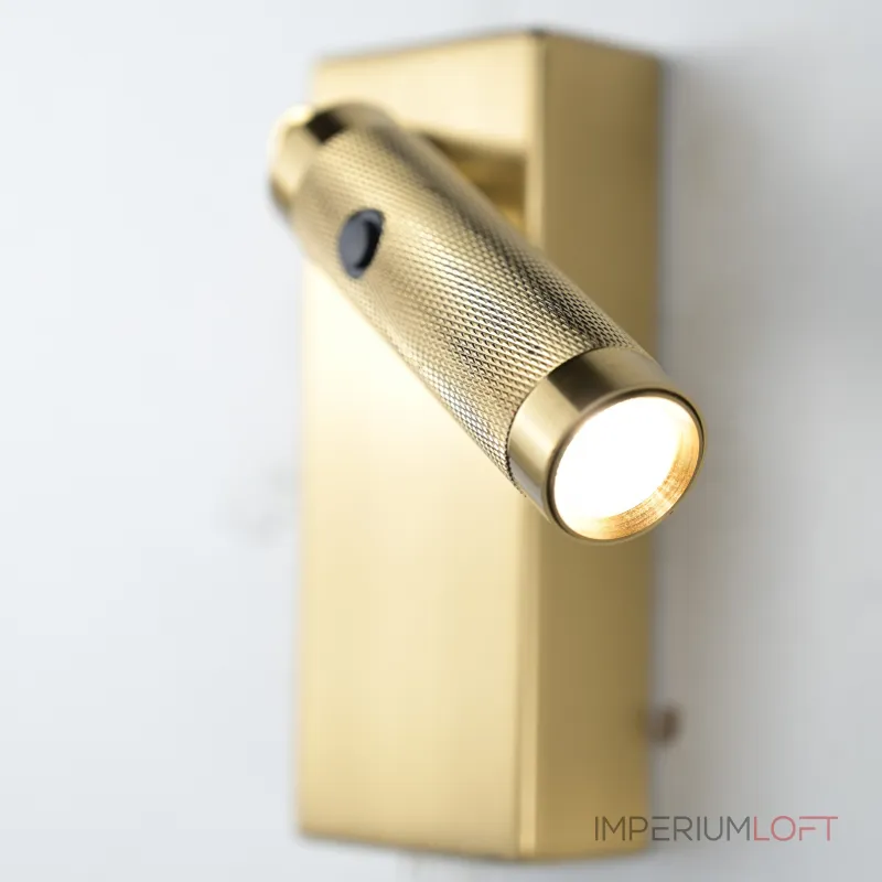 Бра Chelsom WALL LED KNURL BRASS от ImperiumLoft Бра Chelsom WALL LED KNURL BRASS от ImperiumLoft