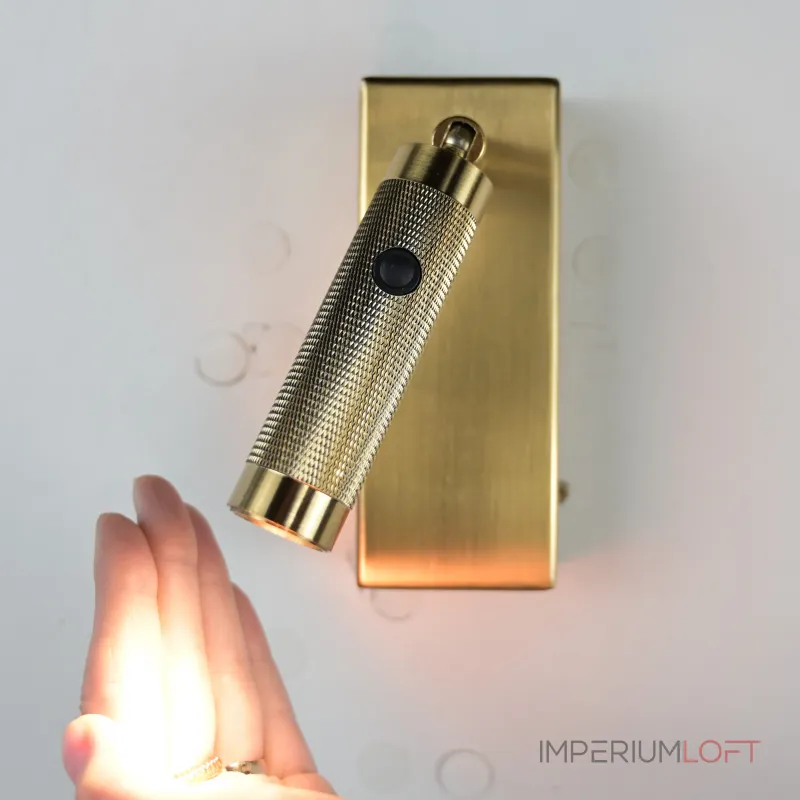 Бра Chelsom WALL LED KNURL BRASS от ImperiumLoft Бра Chelsom WALL LED KNURL BRASS от ImperiumLoft