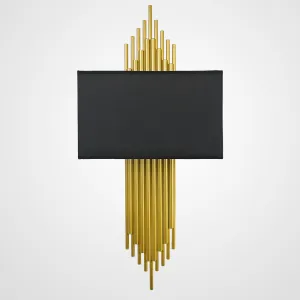 Бра Sohne CG 90-0009 FIORE Black H75 W32