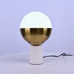 Настольная лампа Geneva Globe Marble от ImperiumLoft