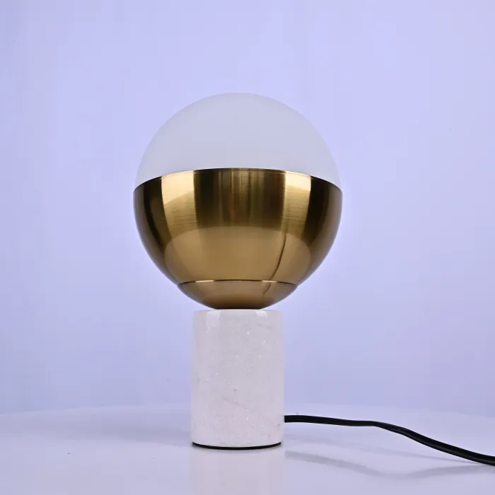 Настольная лампа Geneva Globe Marble от ImperiumLoft