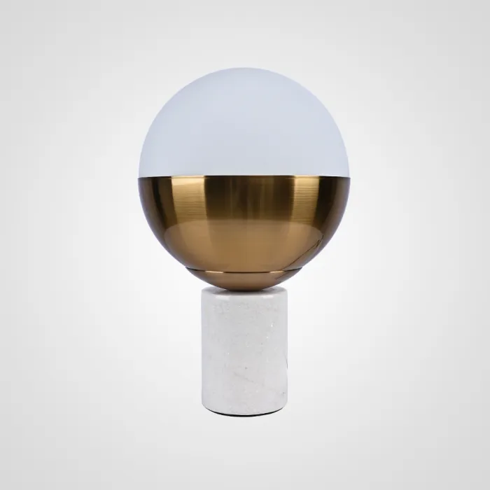 Настольная лампа Geneva Globe Marble от ImperiumLoft