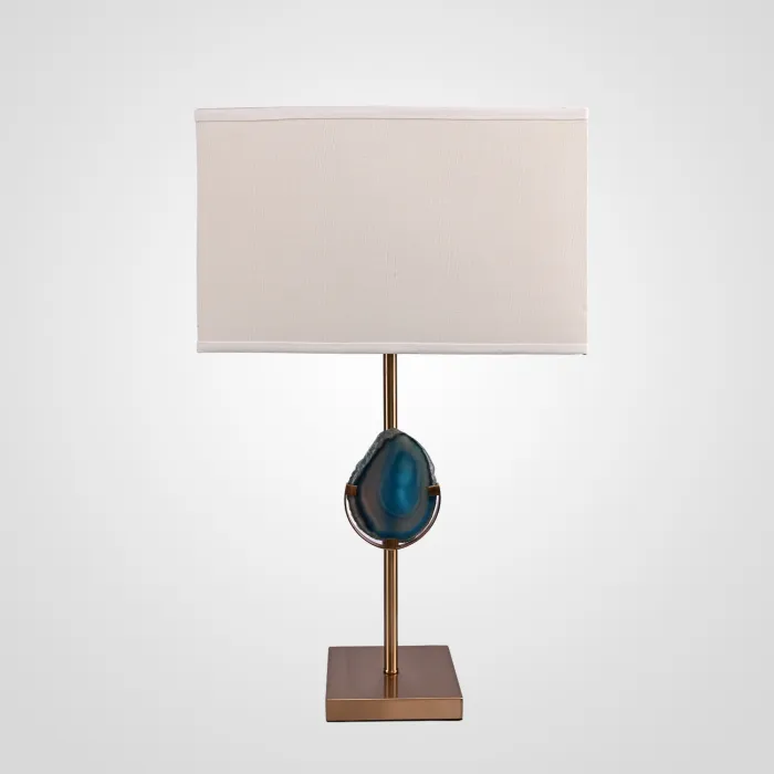 Настольная лампа Blue Agate Table Lamp от ImperiumLoft