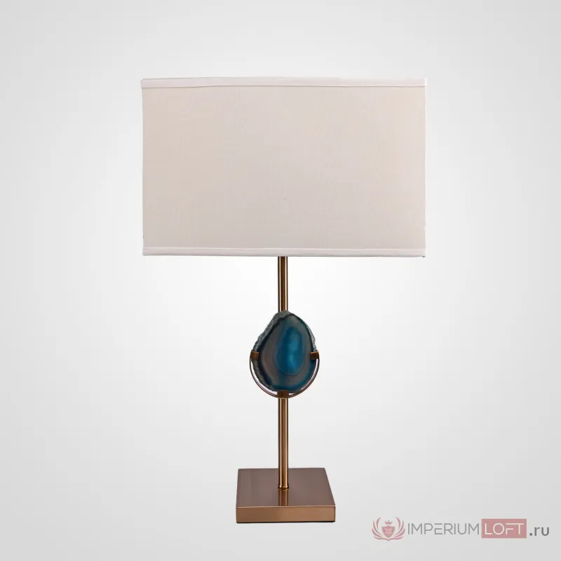 Настольная лампа Blue Agate Table Lamp от ImperiumLoft