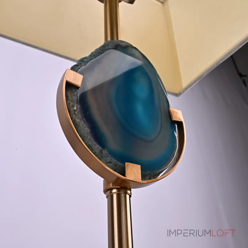 Настольная лампа Blue Agate Table Lamp от ImperiumLoft Настольная лампа Blue Agate Table Lamp от ImperiumLoft