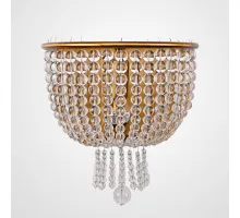 Бра JACQUELINE WHITE SCONCE brass