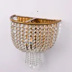 Бра JACQUELINE WHITE SCONCE brass от ImperiumLoft