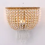 Бра JACQUELINE WHITE SCONCE brass от ImperiumLoft