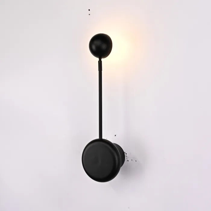 Бра Pin Wall Light A Black от ImperiumLoft