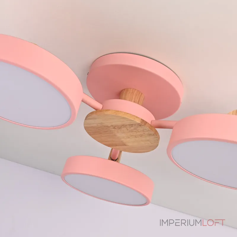Потолочная люстра MOVE 3 Pink