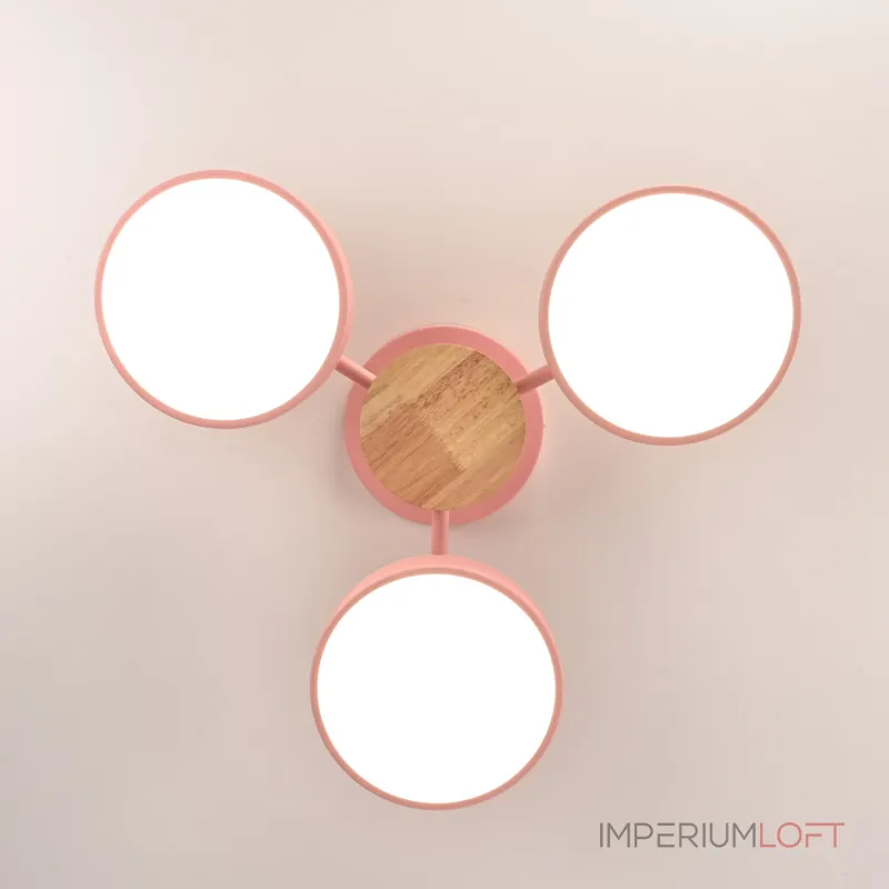 Потолочная люстра MOVE 3 Pink