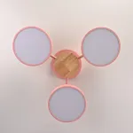 Потолочная люстра MOVE 3 Pink