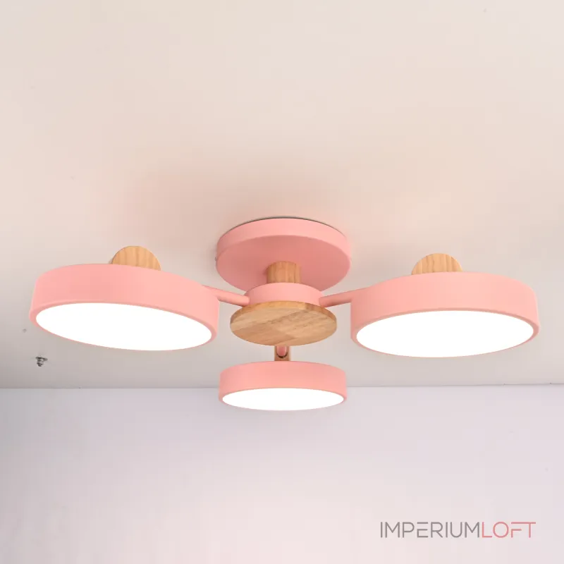 Потолочная люстра MOVE 3 Pink