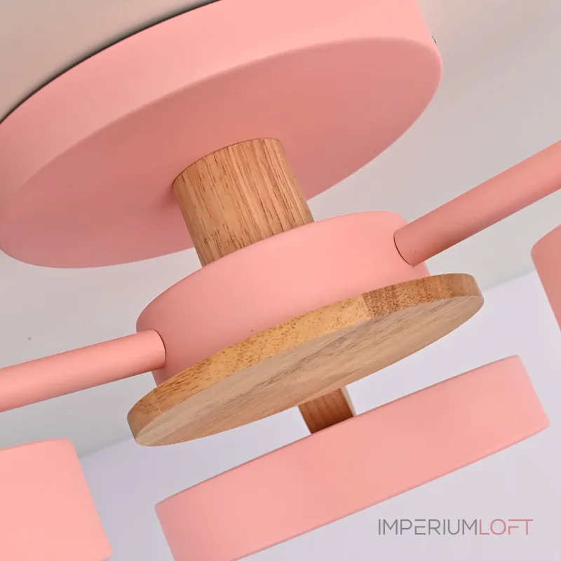 Потолочная люстра MOVE 3 Pink