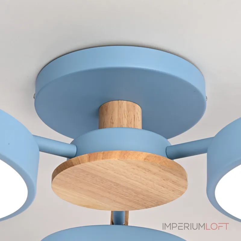 Потолочная люстра MOVE 3 Blue от ImperiumLoft Потолочная люстра MOVE 3 Blue от ImperiumLoft