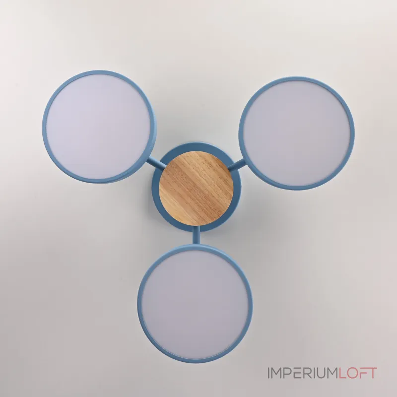 Потолочная люстра MOVE 3 Blue от ImperiumLoft Потолочная люстра MOVE 3 Blue от ImperiumLoft