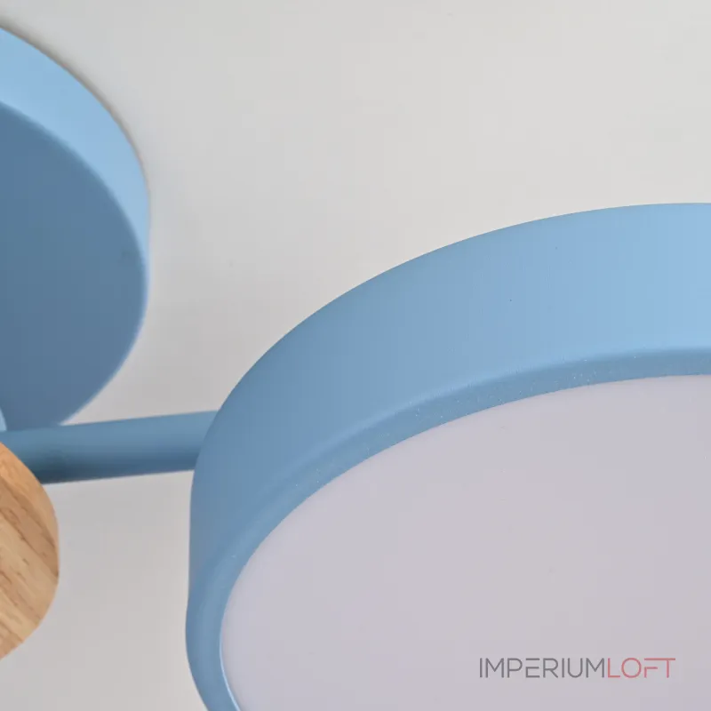 Потолочная люстра MOVE 3 Blue от ImperiumLoft Потолочная люстра MOVE 3 Blue от ImperiumLoft