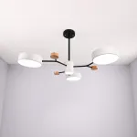 Люстра на штанге MEADE 4 lamps White