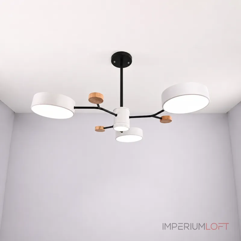 Люстра на штанге MEADE 4 lamps White