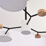 Люстра на штанге MEADE 4 lamps White