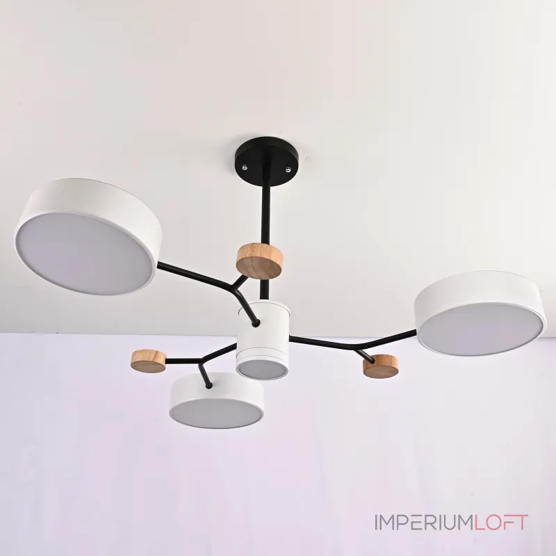 Люстра на штанге MEADE 4 lamps White