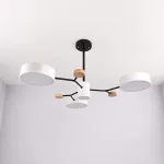 Люстра на штанге MEADE 4 lamps White