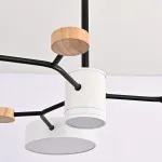 Люстра на штанге MEADE 4 lamps White